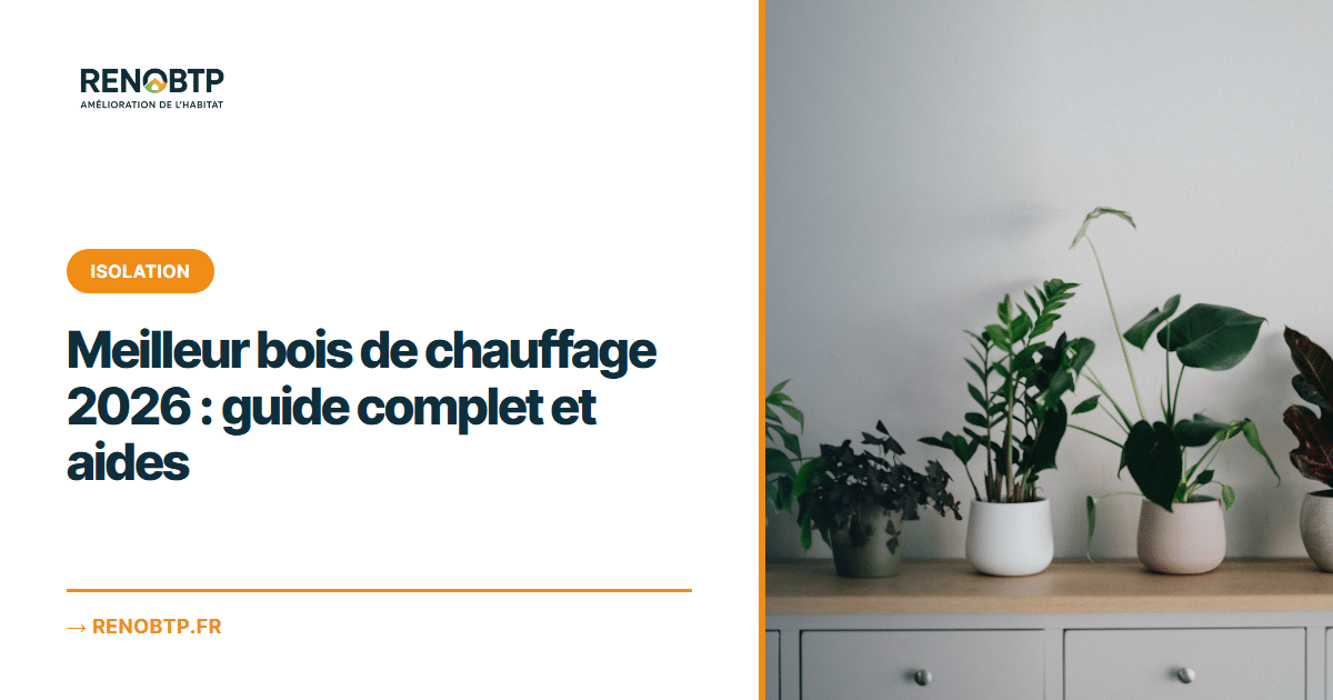 Meilleur bois de chauffage 2026 : guide complet et aides