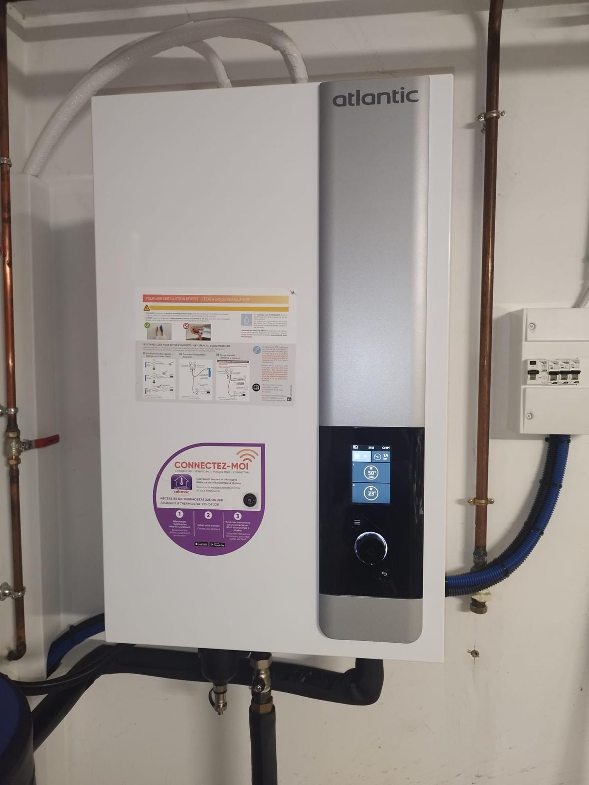 Module Alfea Atlantic — écran couleur Cozytouch